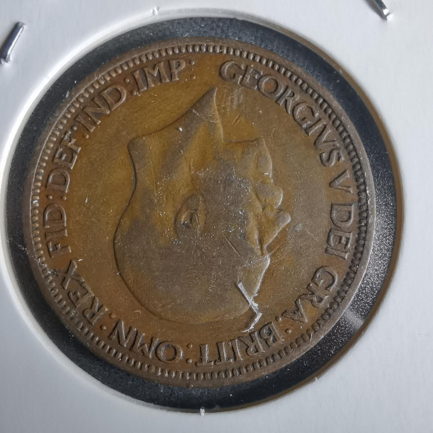 沼泽如烟--第968场 英国1935年半便士