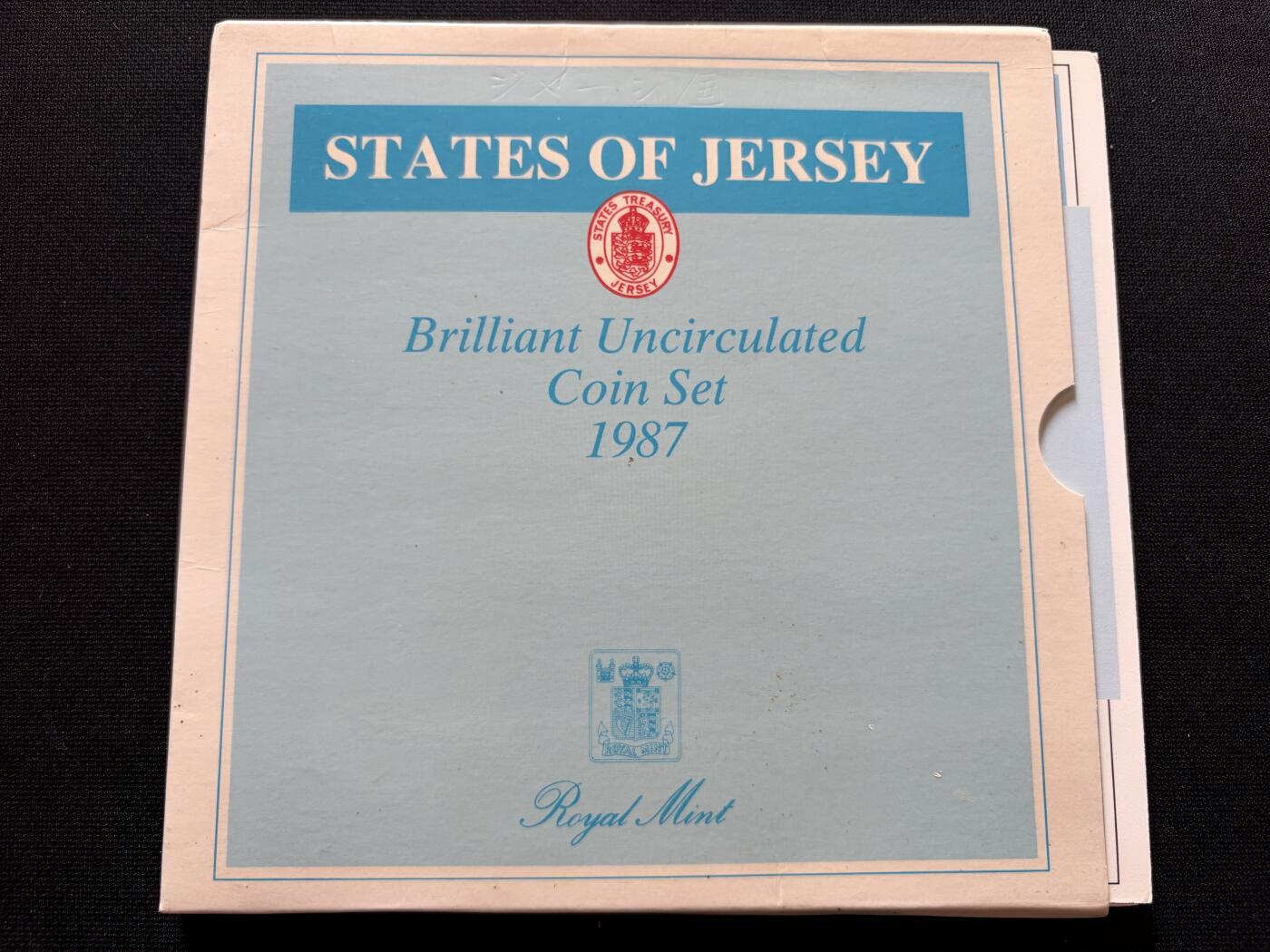 咖啡豆•收藏 2025年Jan_26th世界各国硬币银币拍卖 1987年泽西岛UNC未流通套币 外国外币