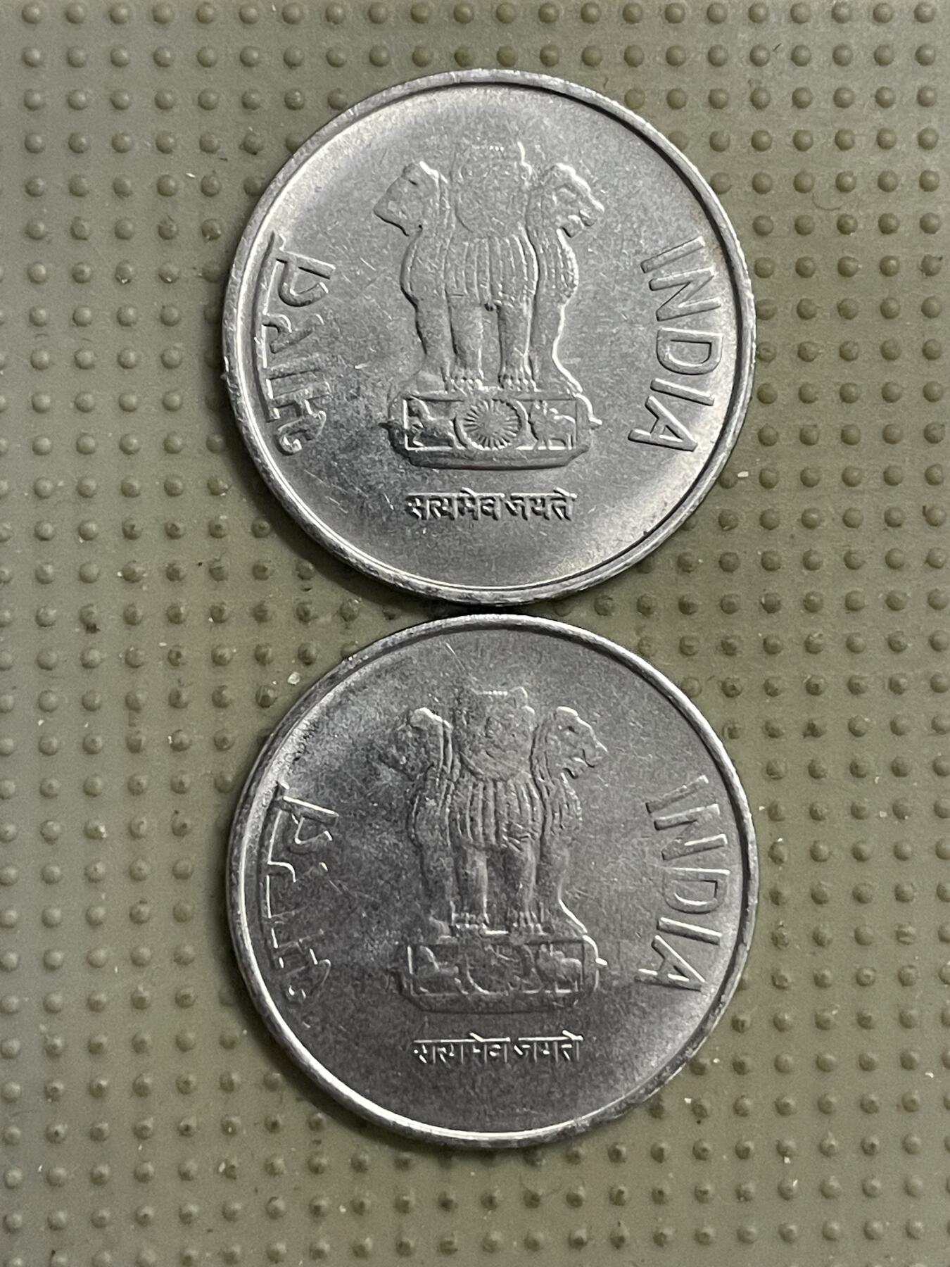 2026年第15场各国散币拍卖（总第165场） 印度2卢比2枚