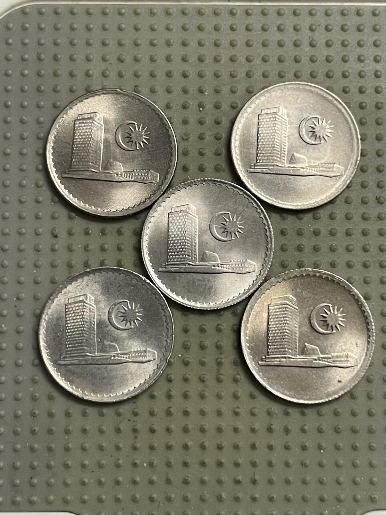 2026年第15场各国散币拍卖（总第165场） 马来西亚5仙5枚