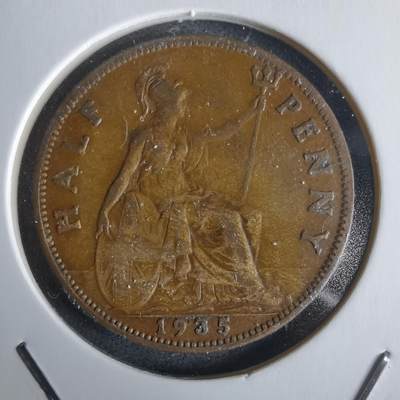 沼泽如烟--第968场 - 英国1935年半便士