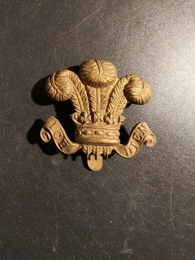 老王徽章第178期 - 英国柴郡义勇骑兵团帽徽    一战时期