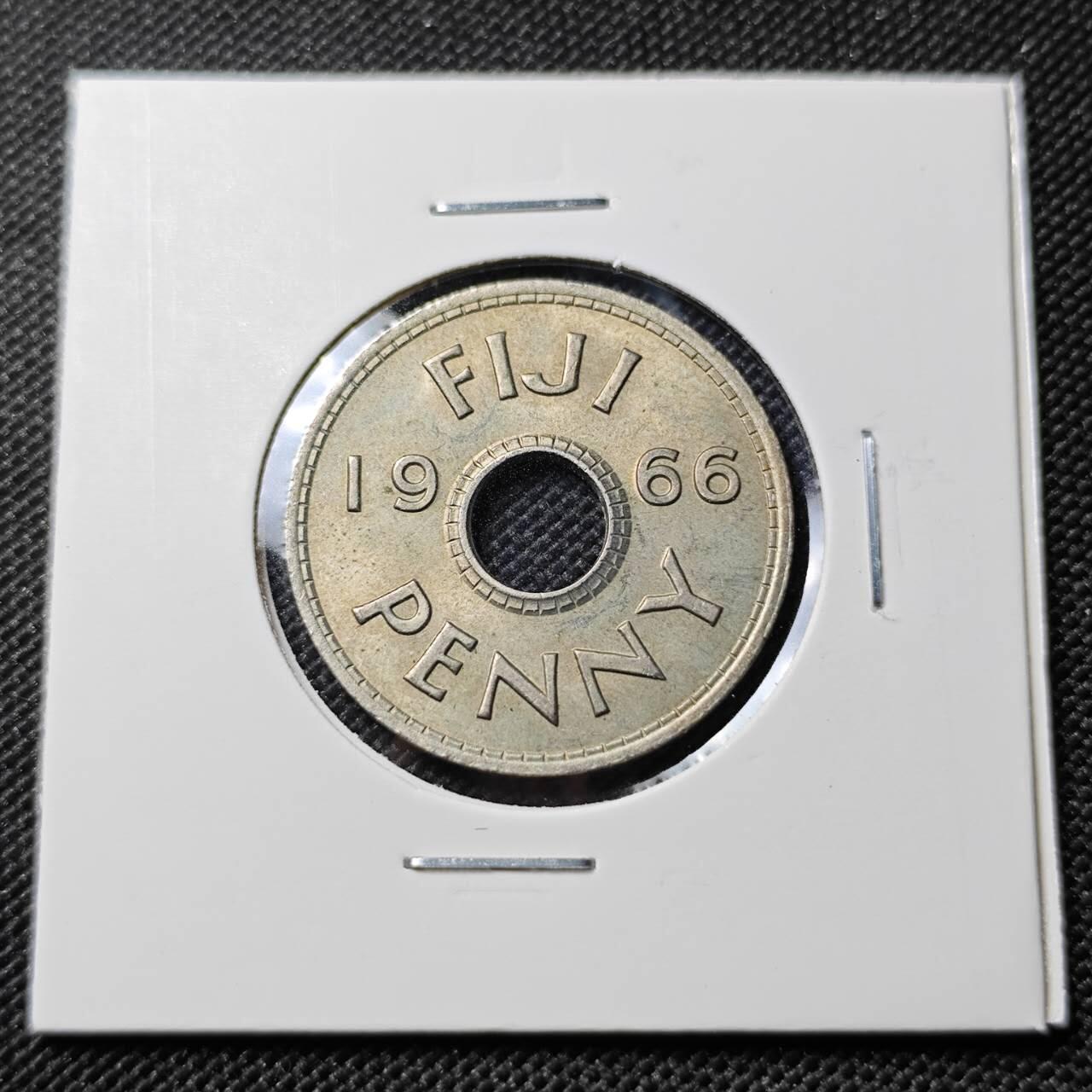 KK钱币收藏小铺  第388期  2月预留时间 周末发货  斐济1便士
