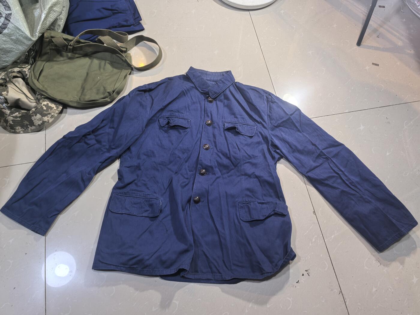 罗岚⭐爱藏⭐甄选专拍第四场-分享拍场赚佣（实体经营） su-M74式海干部蓝冬季常服 约正一号大小 适合180-185体型健硕者穿着