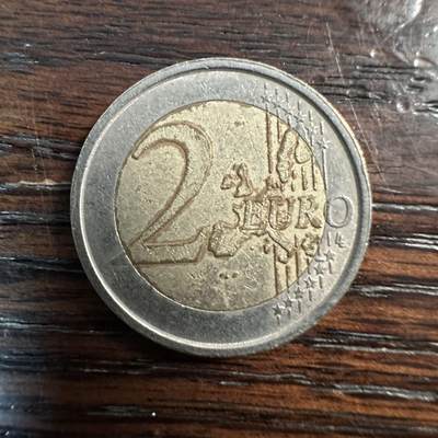 蒂克钱币- 第56场 外国散币免佣金限时拍 - 意大利 但丁 2欧元 硬币