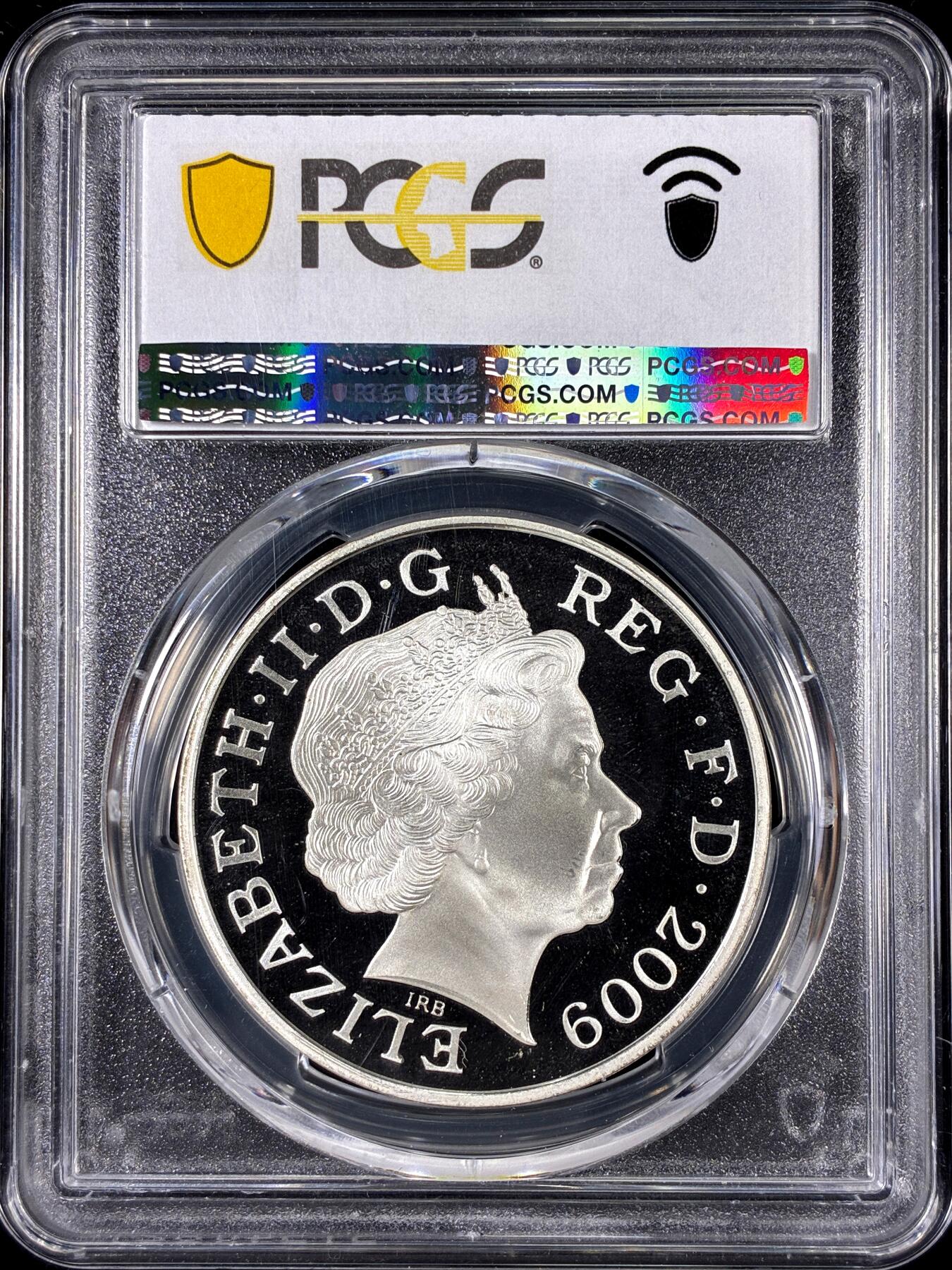 【雨安】【直播拍卖】【第0126期-评级币章】2026-01-24 周六 19:30 [评级现代] Great Britain 英国 5镑 2009年 亨利三世 PCGS-PR68DCAM 精制币