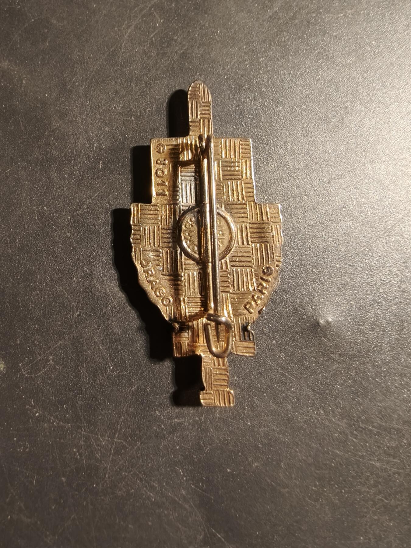 老王徽章第178期 法国陆军预备役士官进修学校证章