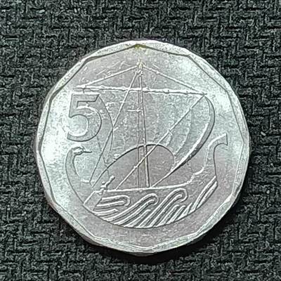 新2026B第六组世界各国精品钱币奖章纪念章花钱401-830 - 532塞浦路斯5米尔