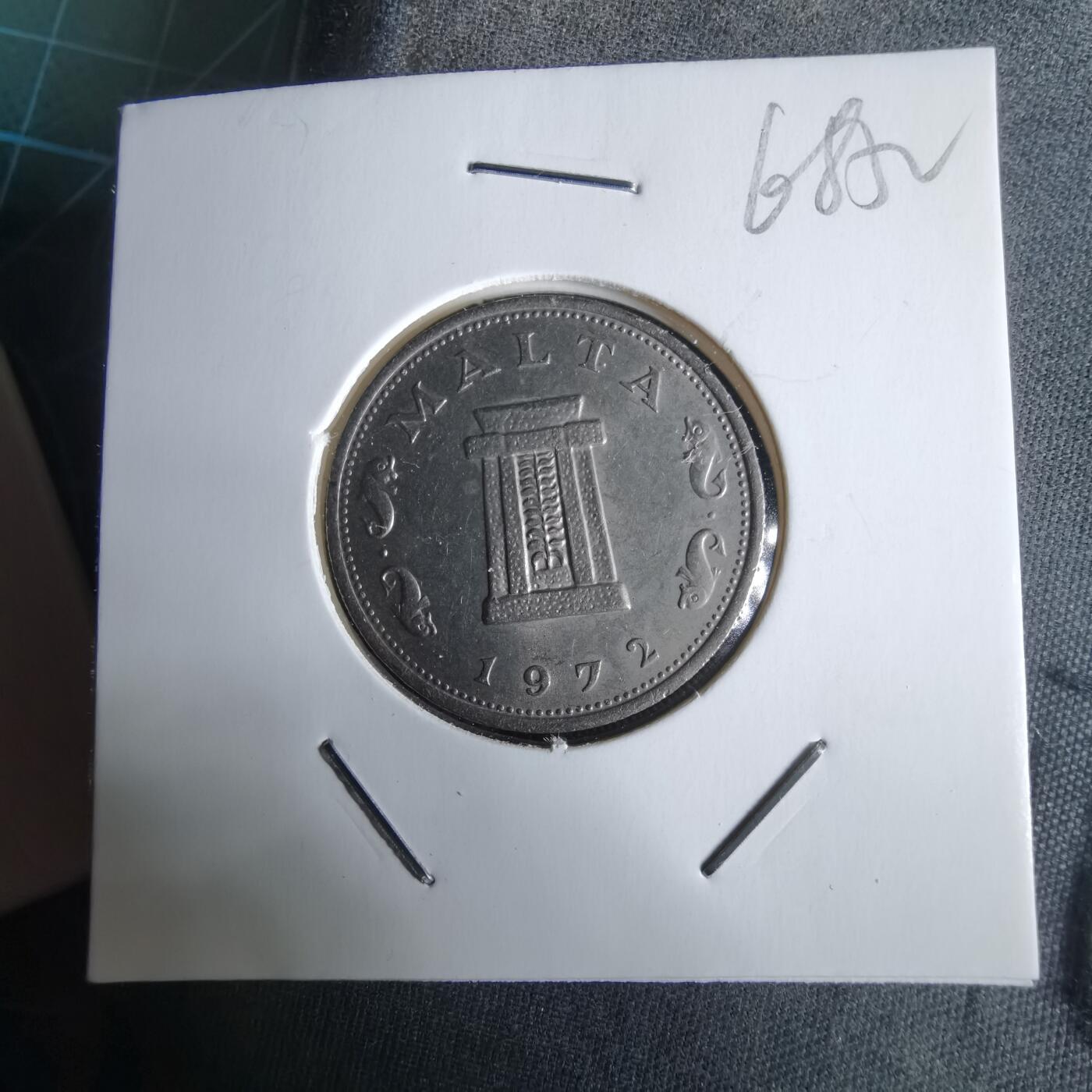 沼泽如烟--第968场 马耳他1972年五分