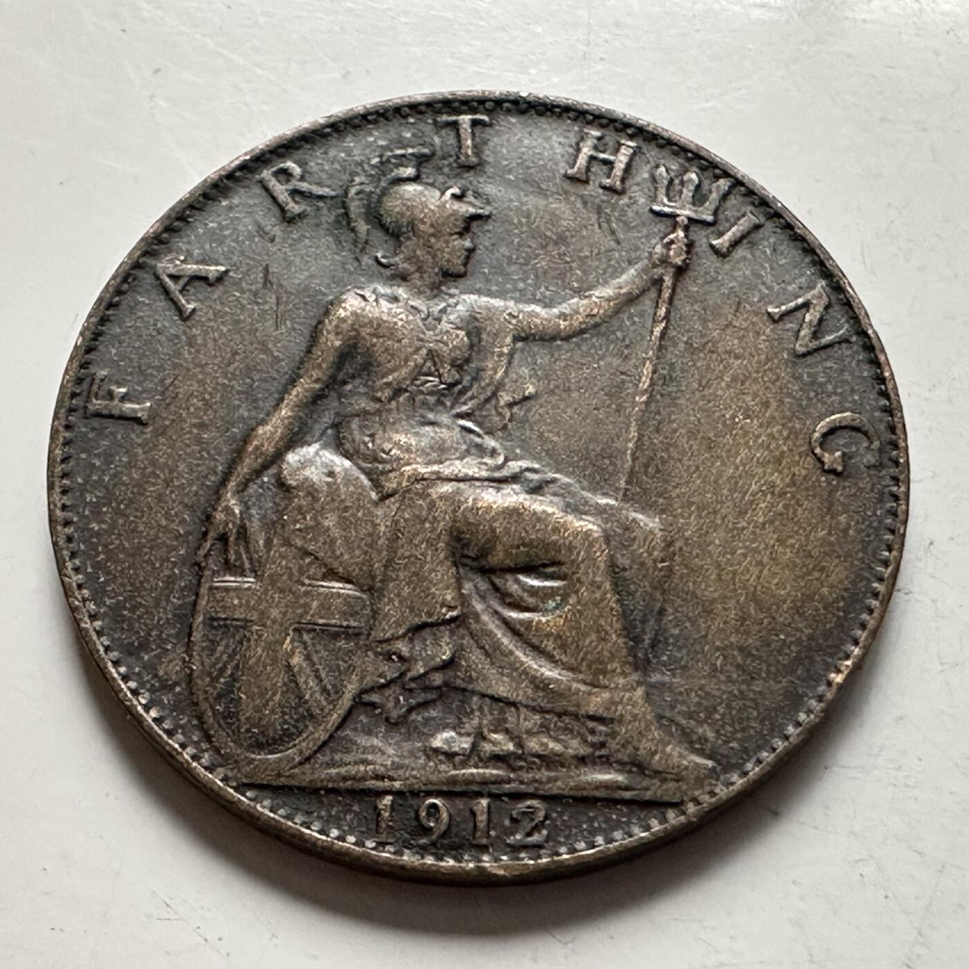 🌹外币初藏🌹🐯2026年第10场  每周二四六晚8️⃣点 接代拍 英国1912年一法新