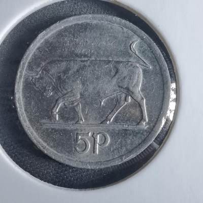 沼泽如烟--第970场 - 爱尔兰1996年5便士