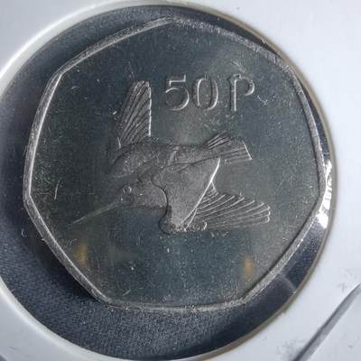 沼泽如烟--第970场 - 爱尔兰1998年50便士