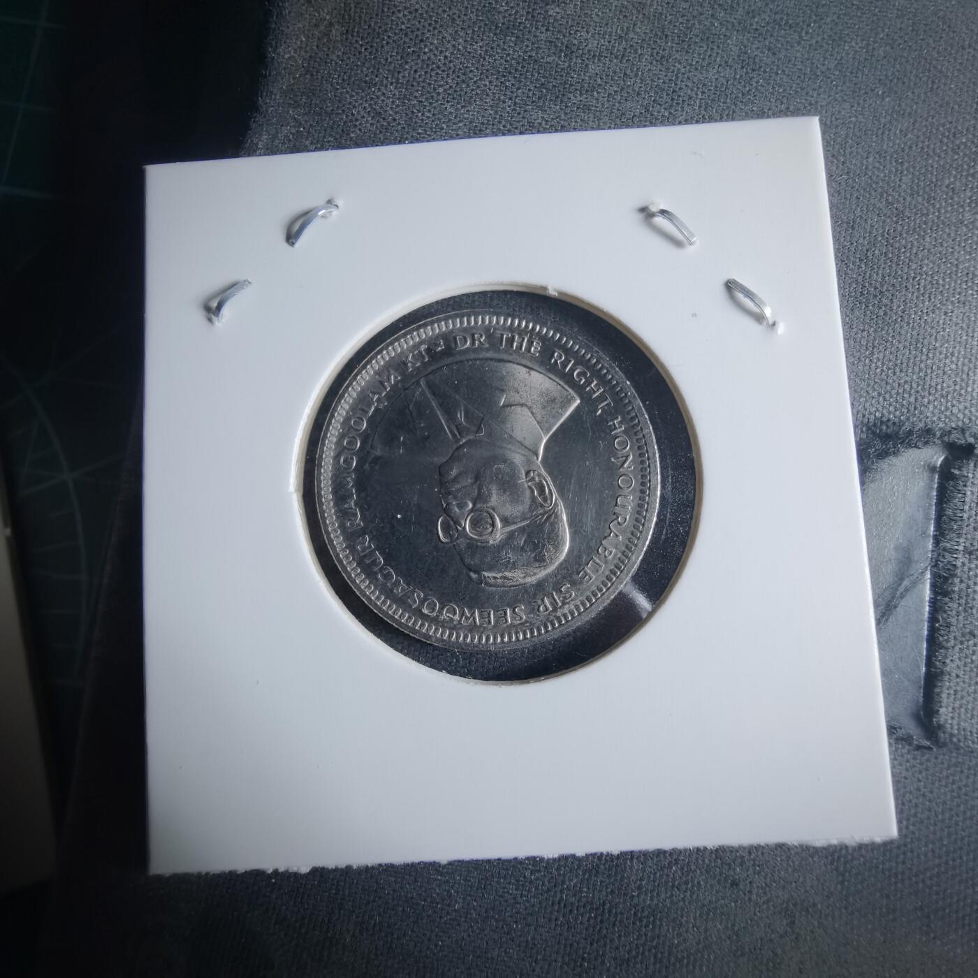 沼泽如烟--第970场 毛里求斯1997年半卢比