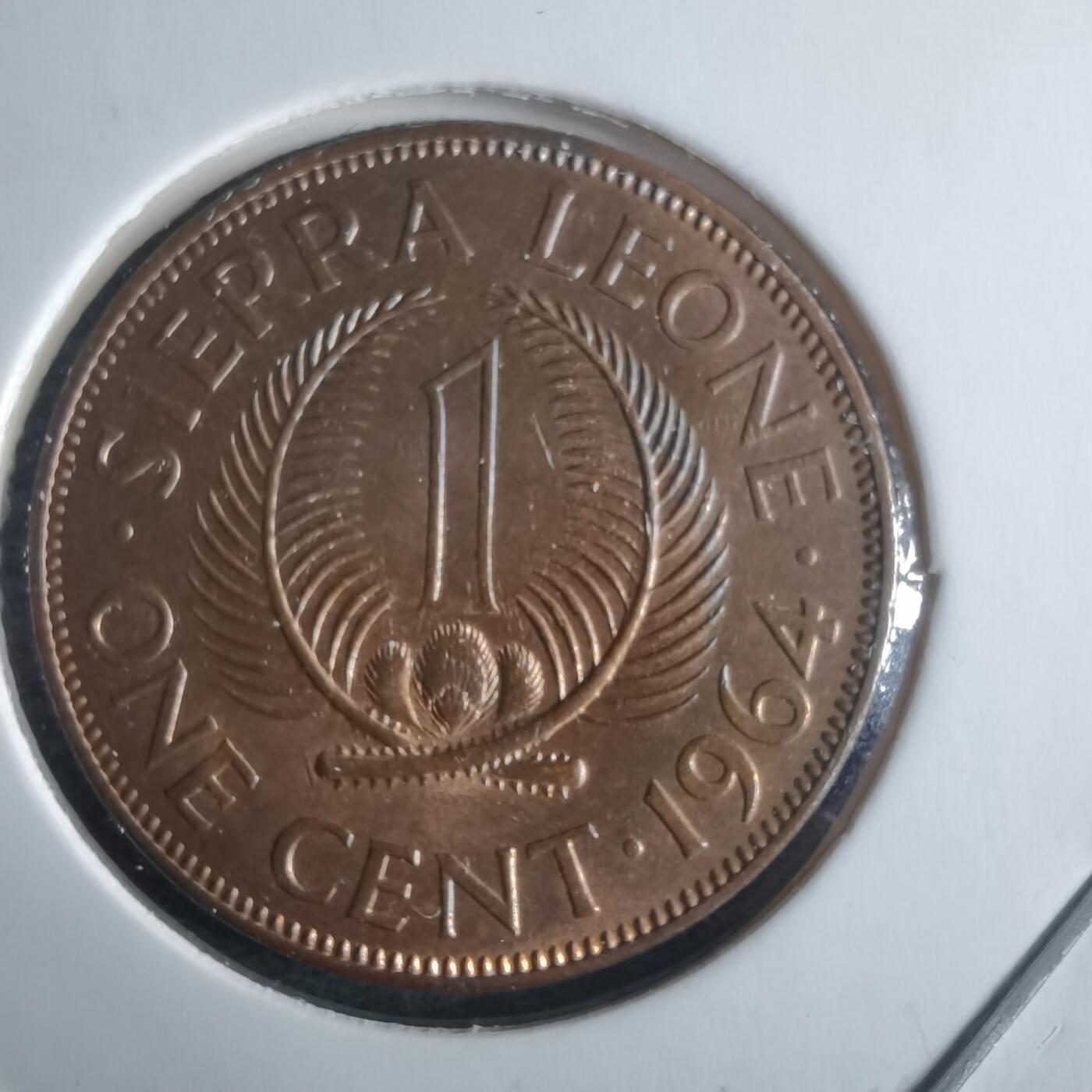 沼泽如烟--第970场 塞拉利昂1964年一分