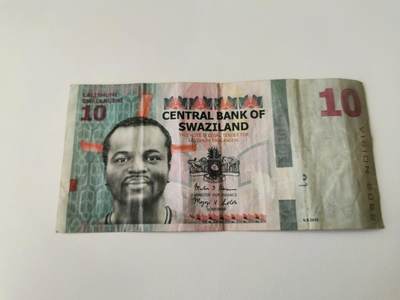 零零发流通品外国纸币拍卖 无佣金 - 斯威士兰10