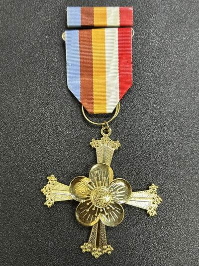 西秦中古拍卖第七十三期 - 民国大同勋章 带勋略 退台后版本