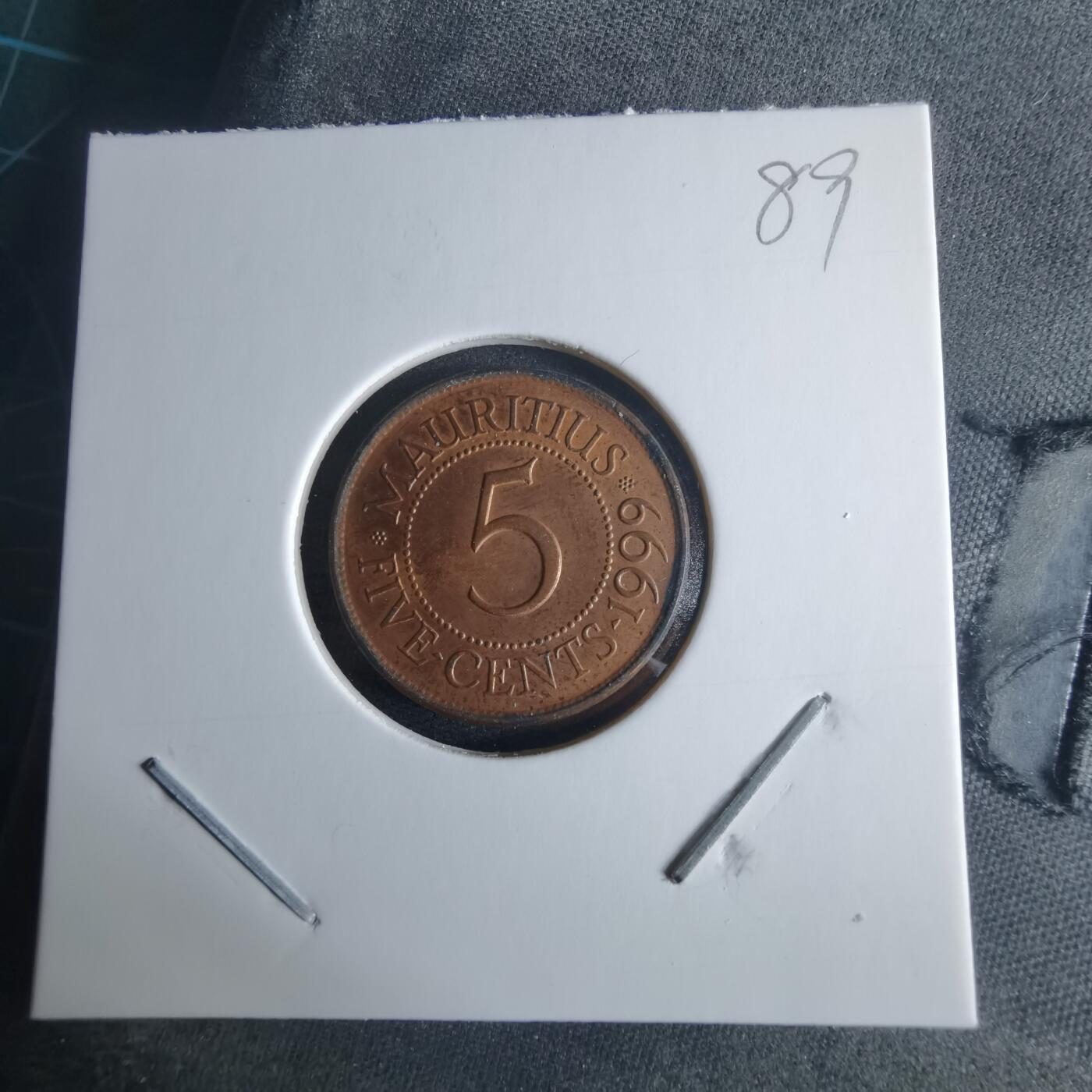 沼泽如烟--第970场 毛里求斯1999年五分