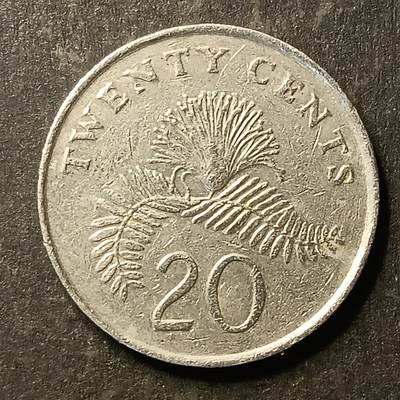 逸泉钱币2026A第五场A各国纸币沙俄散币纪念币系列A702-882 - 725 新加坡20分