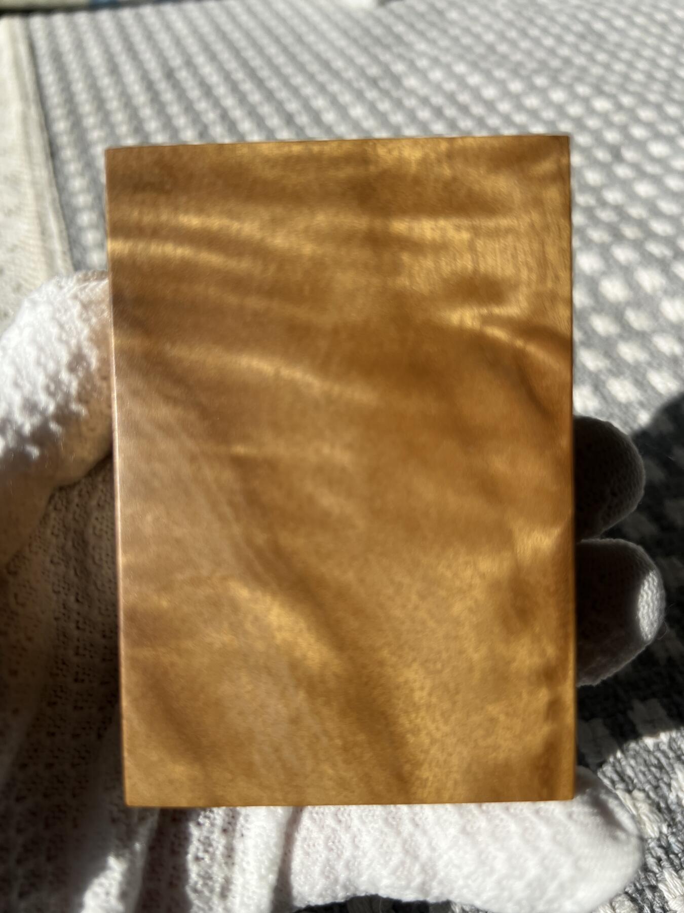 零元拍：B40金丝楠平安无事牌，3D立体水波香喷喷的小金砖，金光闪闪，92.8/64/15MM