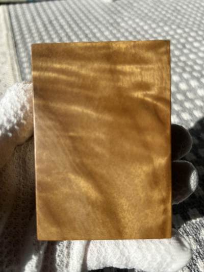 零元拍：B40金丝楠平安无事牌，3D立体水波香喷喷的小金砖，金光闪闪，92.8/64/15MM - 零元拍：B40金丝楠平安无事牌，3D立体水波香喷喷的小金砖，金光闪闪，92.8/64/15MM