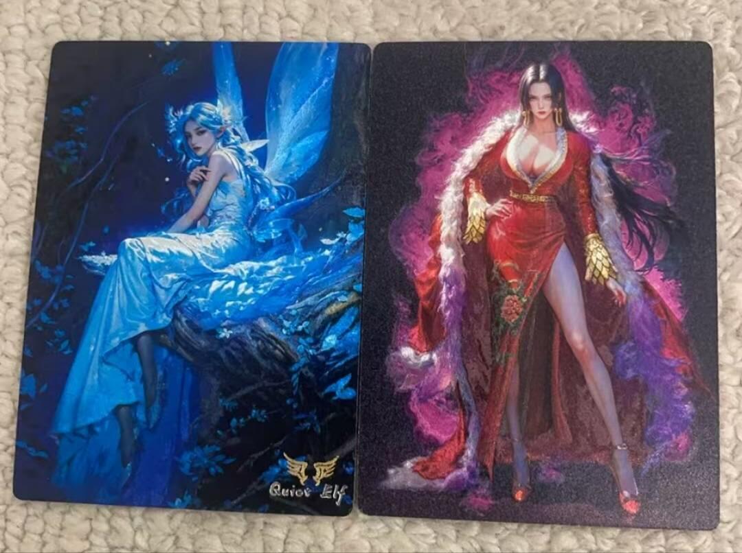 春节前倒数第三场！！龙虎卡牌-七三场（满200元包邮，无佣金，每周六结拍，欢迎送拍） 粗闪2张 奇点 女帝&蓝精灵