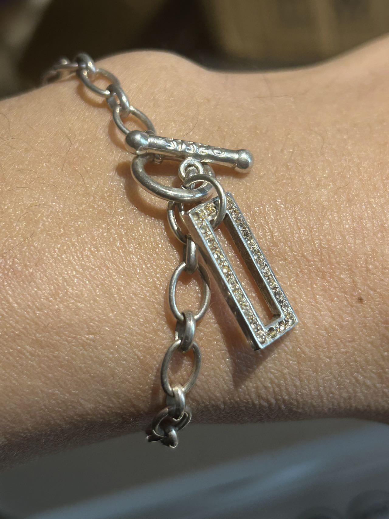 英国9 2 5纯银珠宝手链