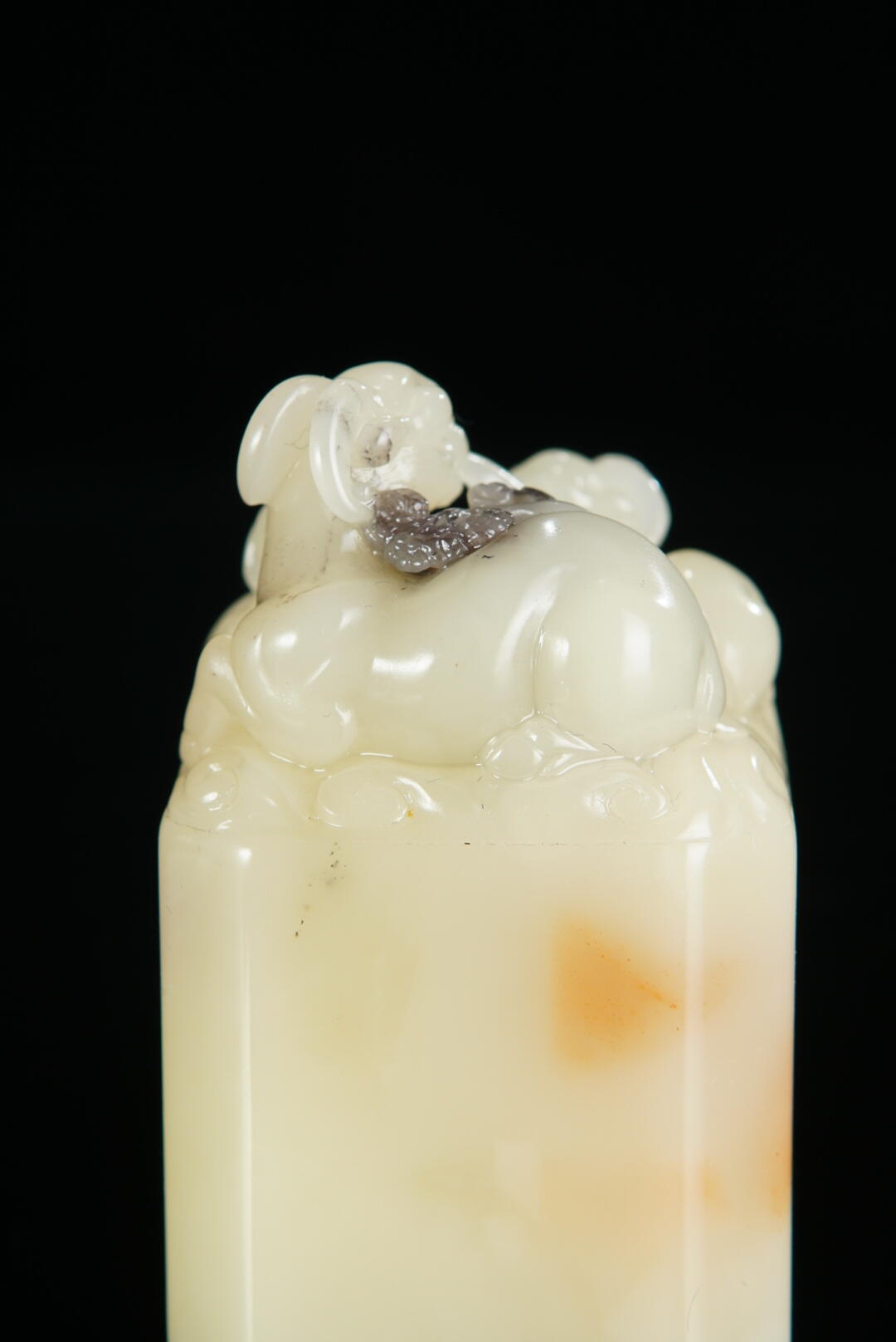 方寸藏珍·寿山田黄印章专场（一） 寿山芙蓉石《三阳开泰》钮章