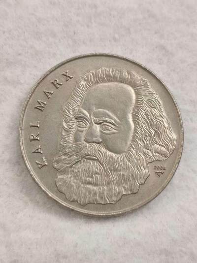 G&W世界散币，银币处理专场（第44场） - 古巴2002年1比索 马克思  克朗型