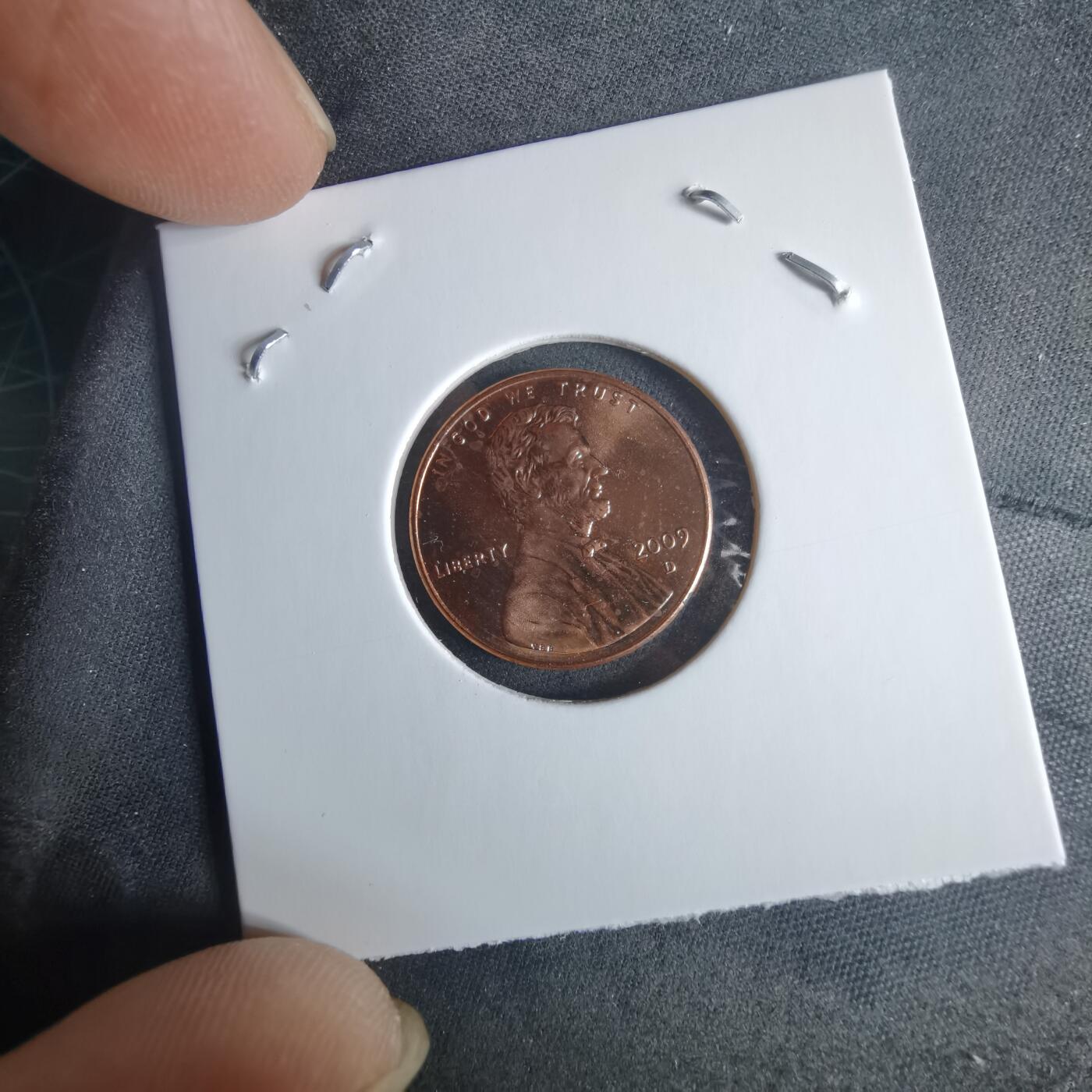 沼泽如烟--第970场 美国2009年一分纪念币