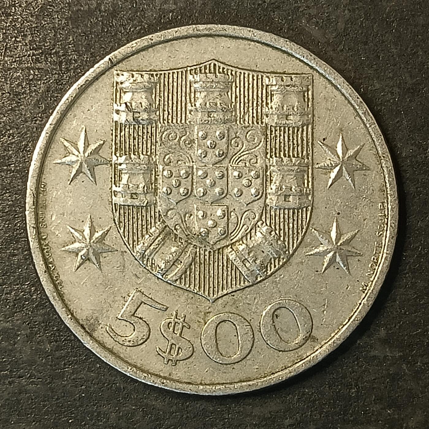 逸泉钱币2026A第五场A各国纸币沙俄散币纪念币系列A702-882 878 葡萄牙5埃斯库多