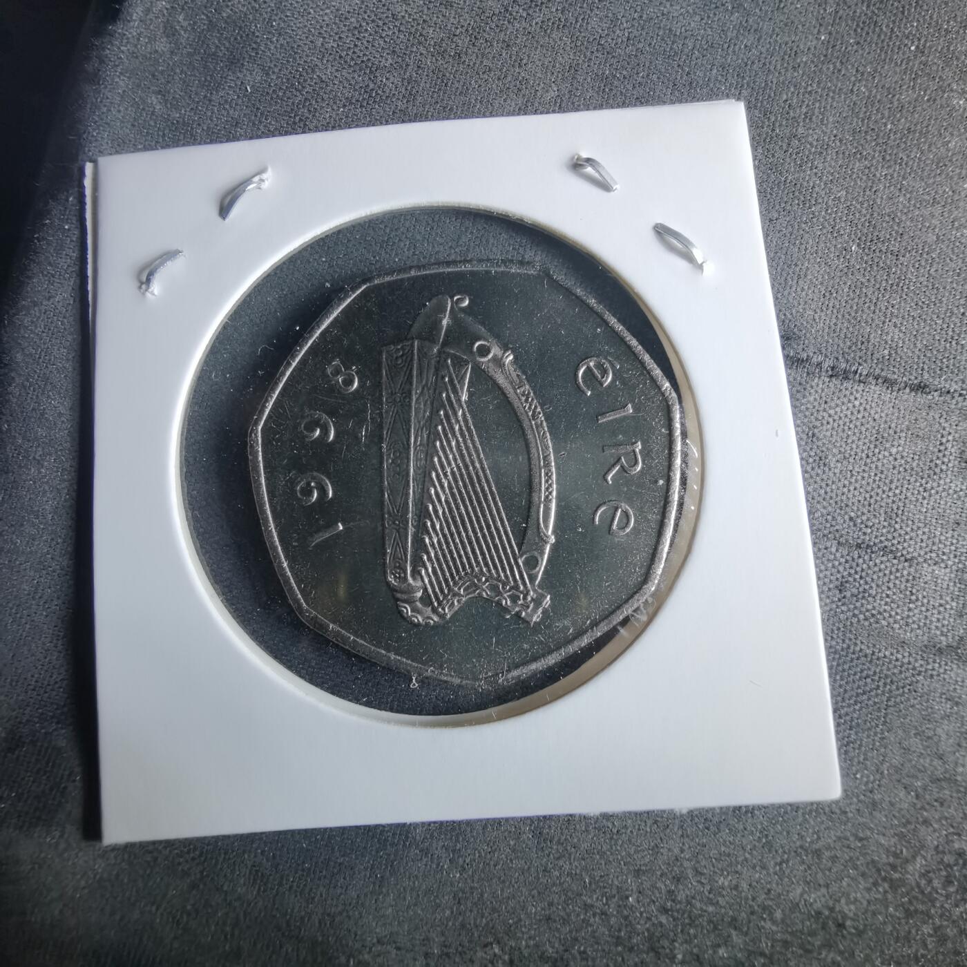 沼泽如烟--第970场 爱尔兰1998年50便士