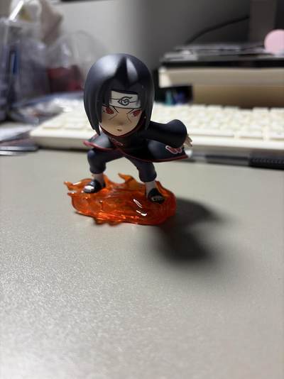 秋萤阁第43期 (1月23号周五晚上21点截拍，欢迎竞拍)  - 泡泡玛特正版手办 宇智波鼬 底部有钢印