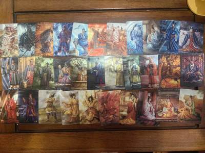 阳大大卡牌拍卖第95期（持续收拍品，周五晚上九点截拍，进群福利早知道） - 【粗闪套】焱卡文化 焱卡三国 黄子鉴 三国 粗闪套卡32张