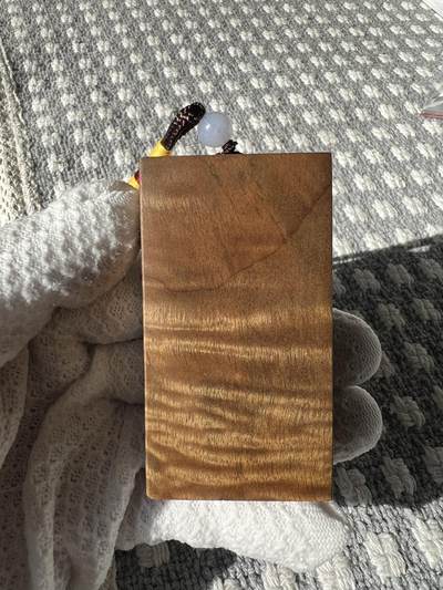 零元拍：A28金丝楠平安无事牌，3D立体水波香喷喷的小金砖，金光闪闪，79/43/12.8MM - 零元拍：A28金丝楠平安无事牌，3D立体水波香喷喷的小金砖，金光闪闪，79/43/12.8MM