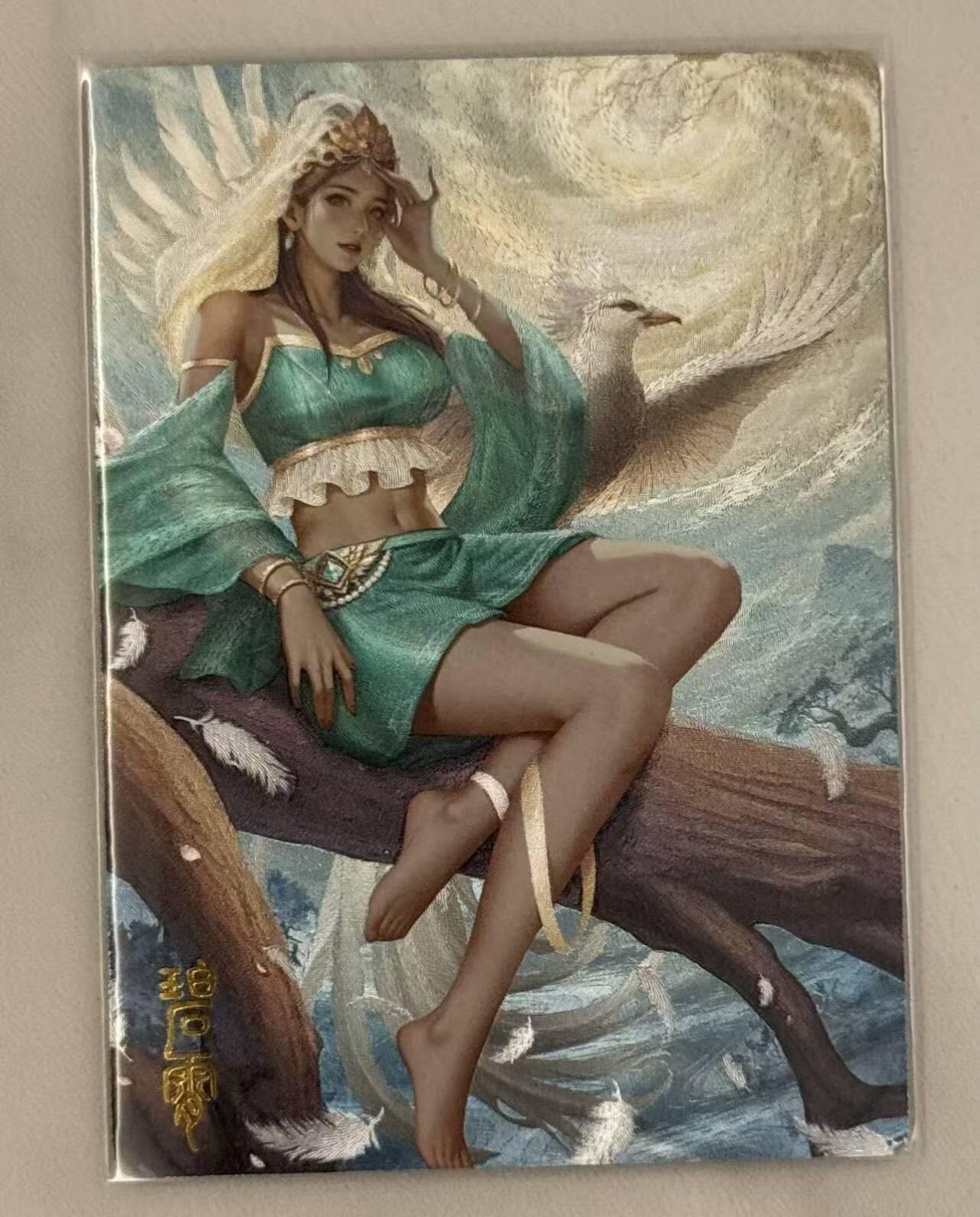 春节前倒数第三场！！龙虎卡牌-七三场（满200元包邮，无佣金，每周六结拍，欢迎送拍） 粗闪卡 李爻原创 - 谭壹盲包 灵仙潭 碧宵仙子