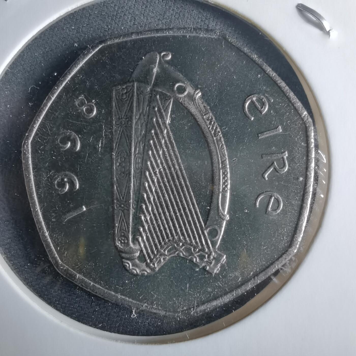 沼泽如烟--第970场 爱尔兰1998年50便士