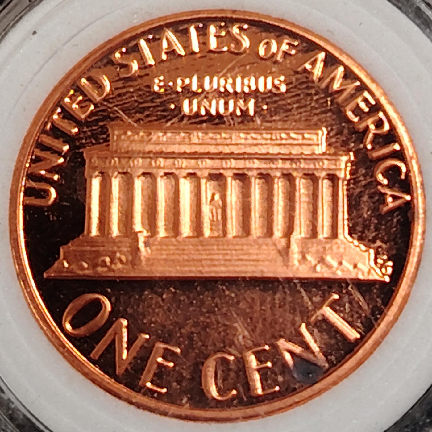 布加迪🐬～世界钱币(上海)🌾第 270 期 /  各国套币和散币 美国🇺🇸 1984年 1分 林肯头像精制币