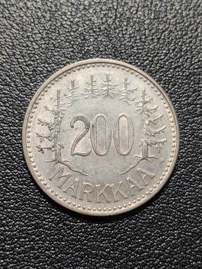 靖甫拍卖第二场 - 芬兰200马克银币 8.2克