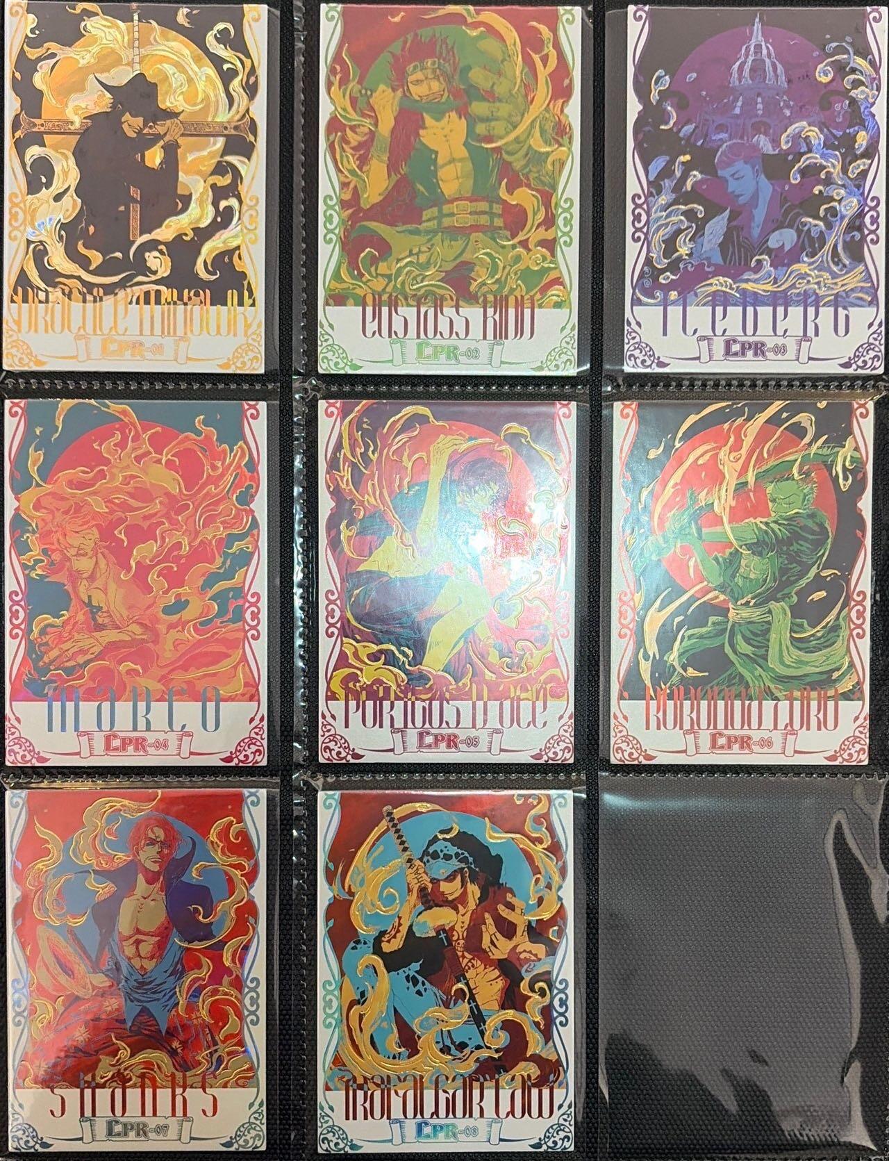 秋萤阁第43期 (1月23号周五晚上21点截拍，欢迎竞拍)  【整本】已绝版燃卡海贼王 一整本 卡位相当齐 送卡册 退坑割爱让给有缘人