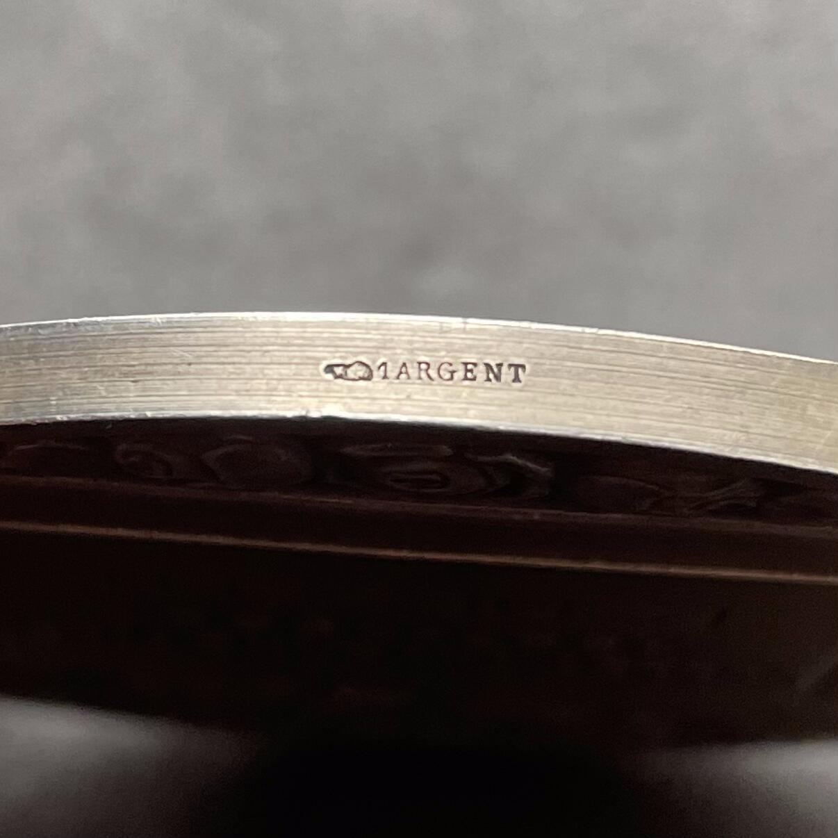 「木头集藏」章牌精品专场！ F Rasumny～1952年法国科莱-塔弗恩父子公司银章 ，直径：59 mm，110 g，边铭：丰饶角 1ARGENT。罕见银章品种！正面是商业之神墨丘利，背面是玫瑰花和各种农作物的图案。科莱-塔弗恩父子公司是位于亚眠市的一家从事运输行业的公司，这枚章是纪念公司成立125周年。