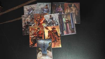 玉楼春卡牌第一期 - 粗闪 司马荡寇志 散卡 11张