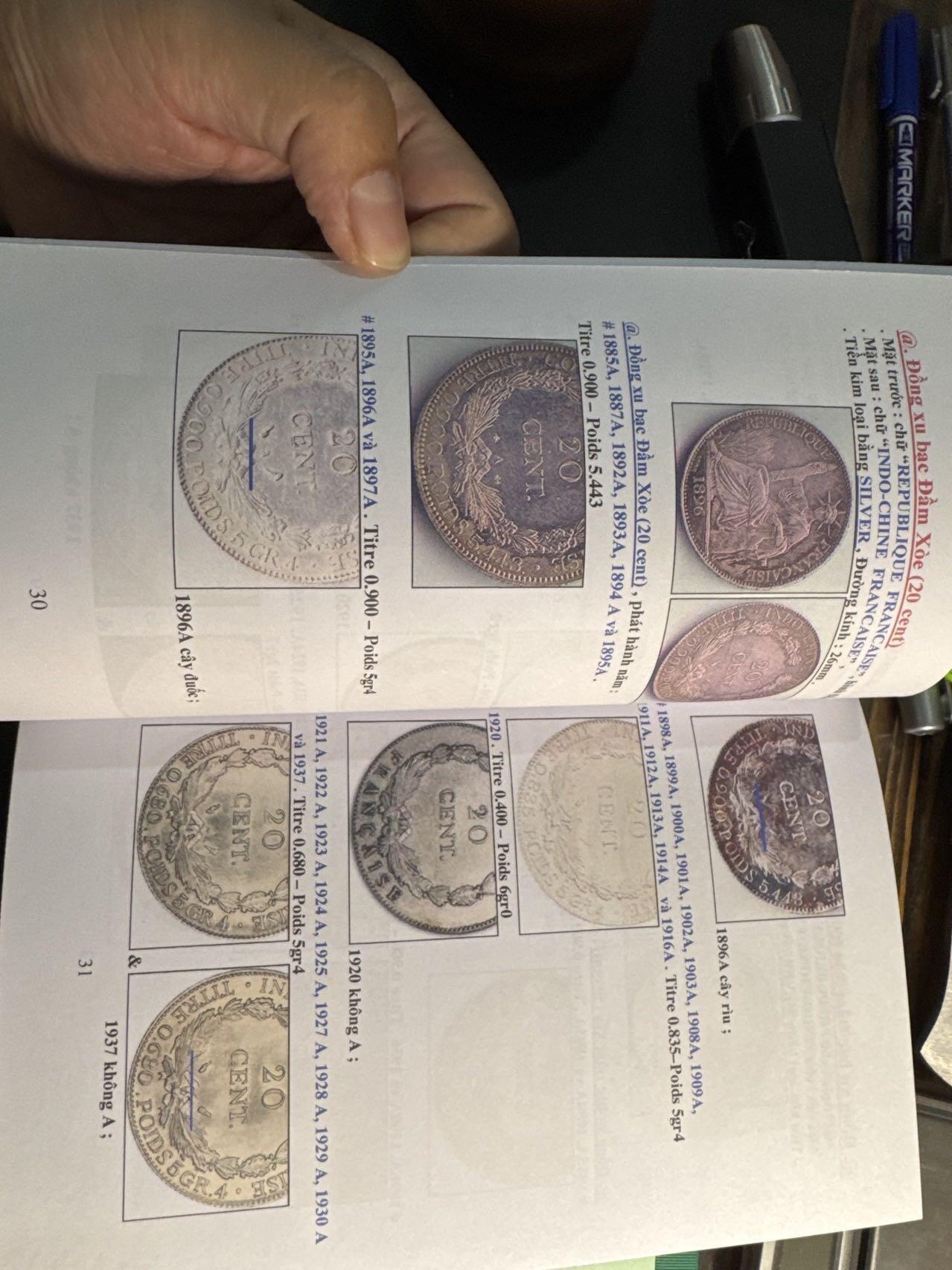 ❤️【币观天下】❤️ 第340期钱币拍卖- 2026.1.23周五晚上6点半场-长期征集拍品 越南钱币协会制作的纸币徽章古币机制币目录共计4本一套内容相当丰富值得收藏