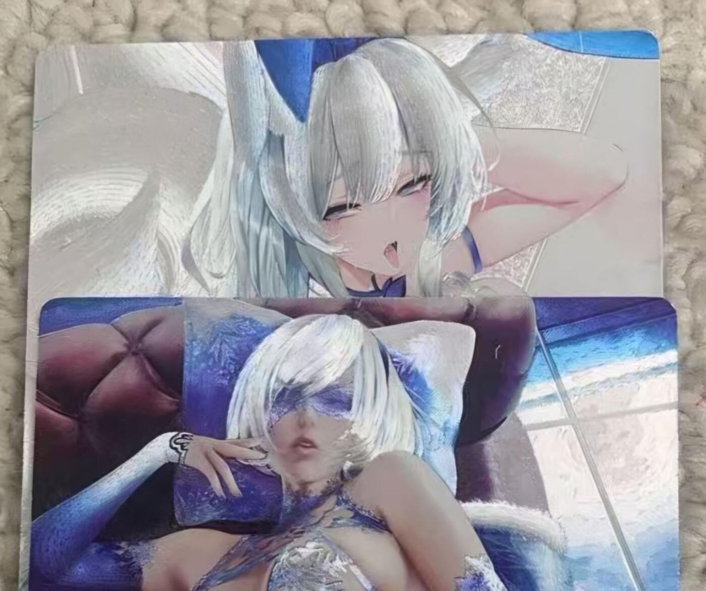 春节前倒数第三场！！龙虎卡牌-七三场（满200元包邮，无佣金，每周六结拍，欢迎送拍） 粗闪2张 奇点 好看少女