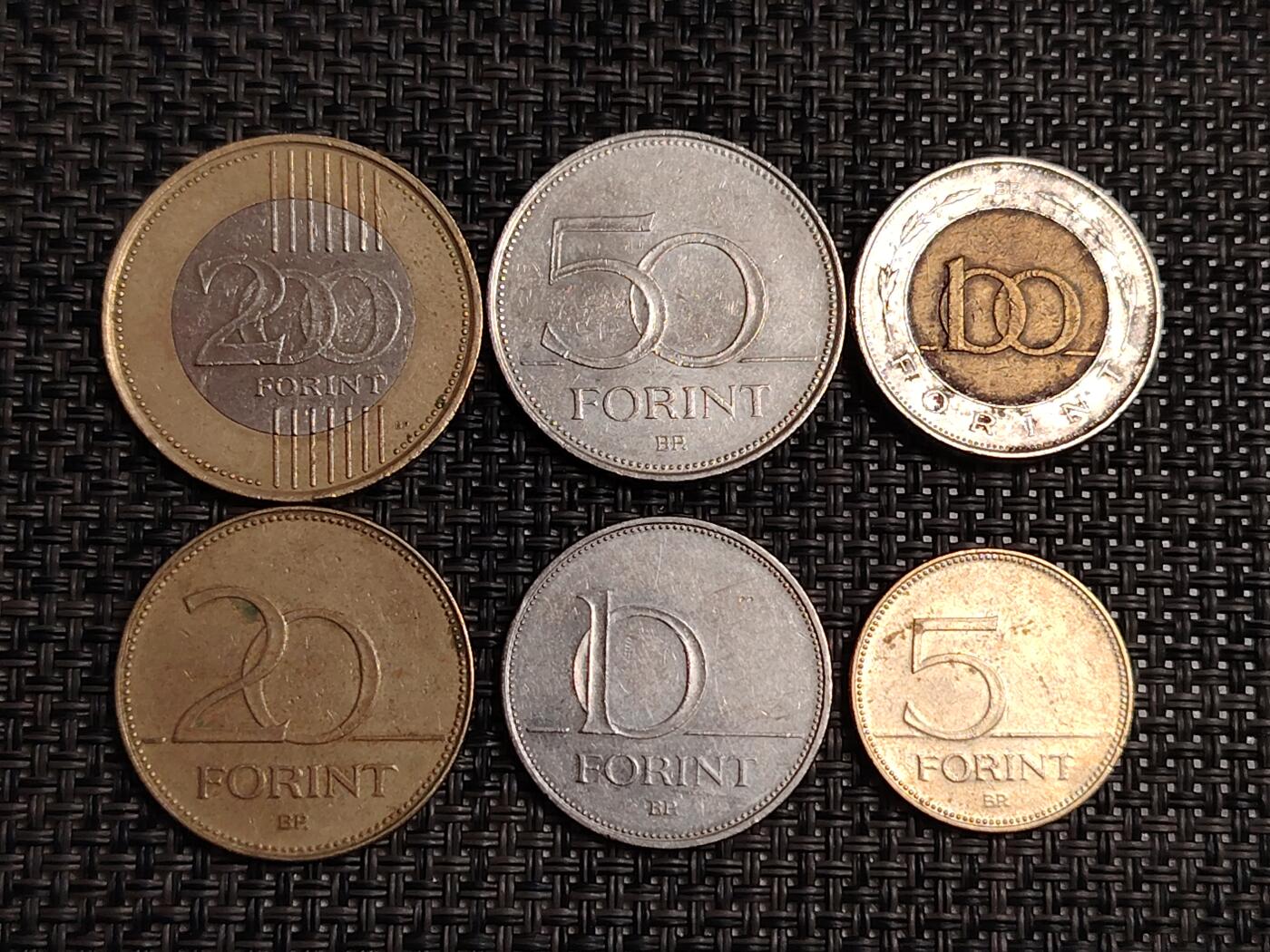 布加迪🐬～世界钱币(上海)🌾第 271 期 /  各国套币和散币 匈牙利🇭🇺 6枚套币