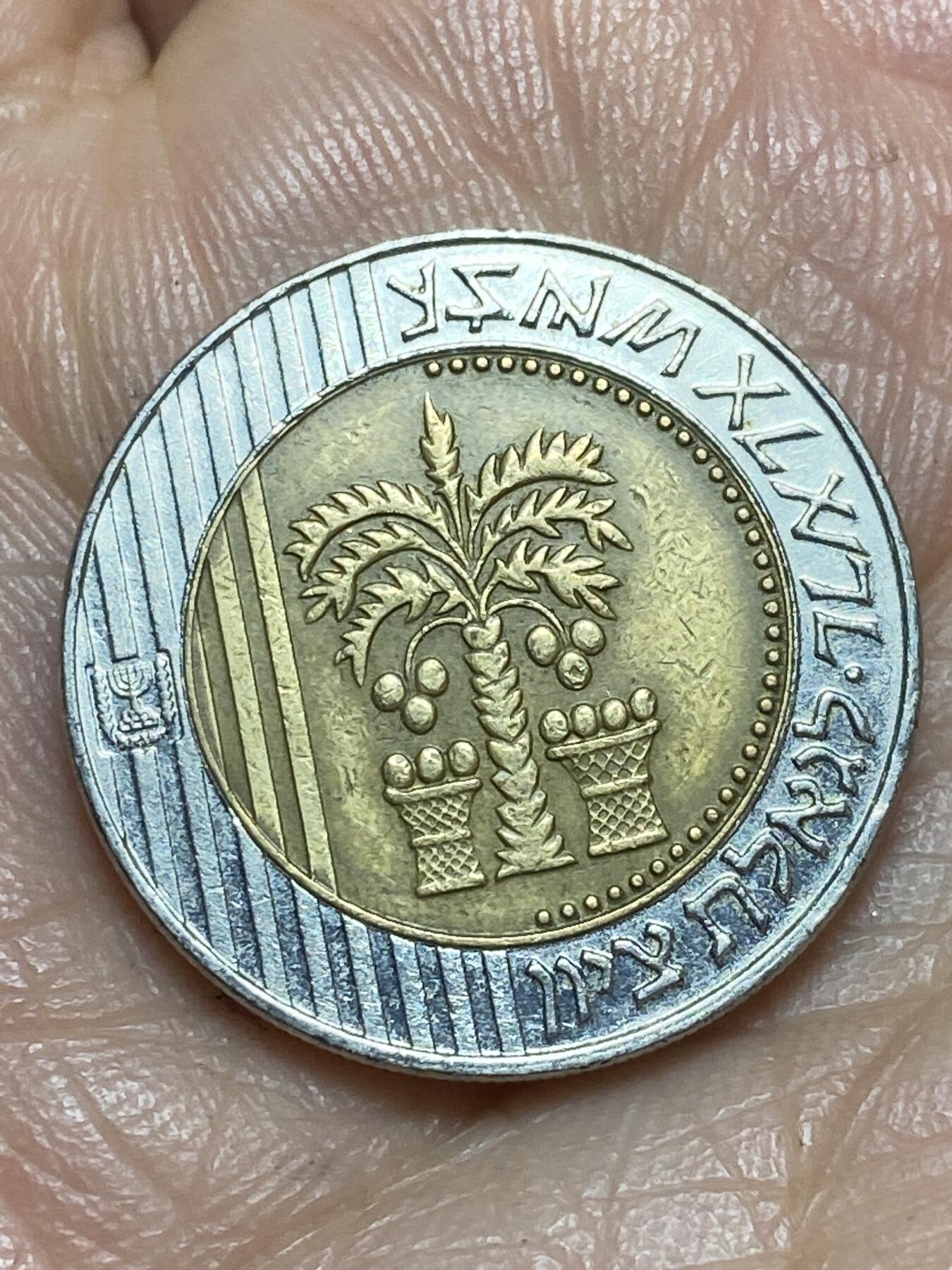 2026年第十三场(总第一百八十二场）外国好品散币场(免佣金) 以色列🇮🇱1995单年份10谢克尔(犹太历5755年，第一版)