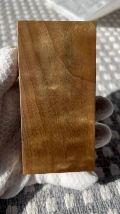 零元拍：A23金丝楠平安无事牌，3D立体水波香喷喷的小金砖，金光闪闪，116/58/14MM