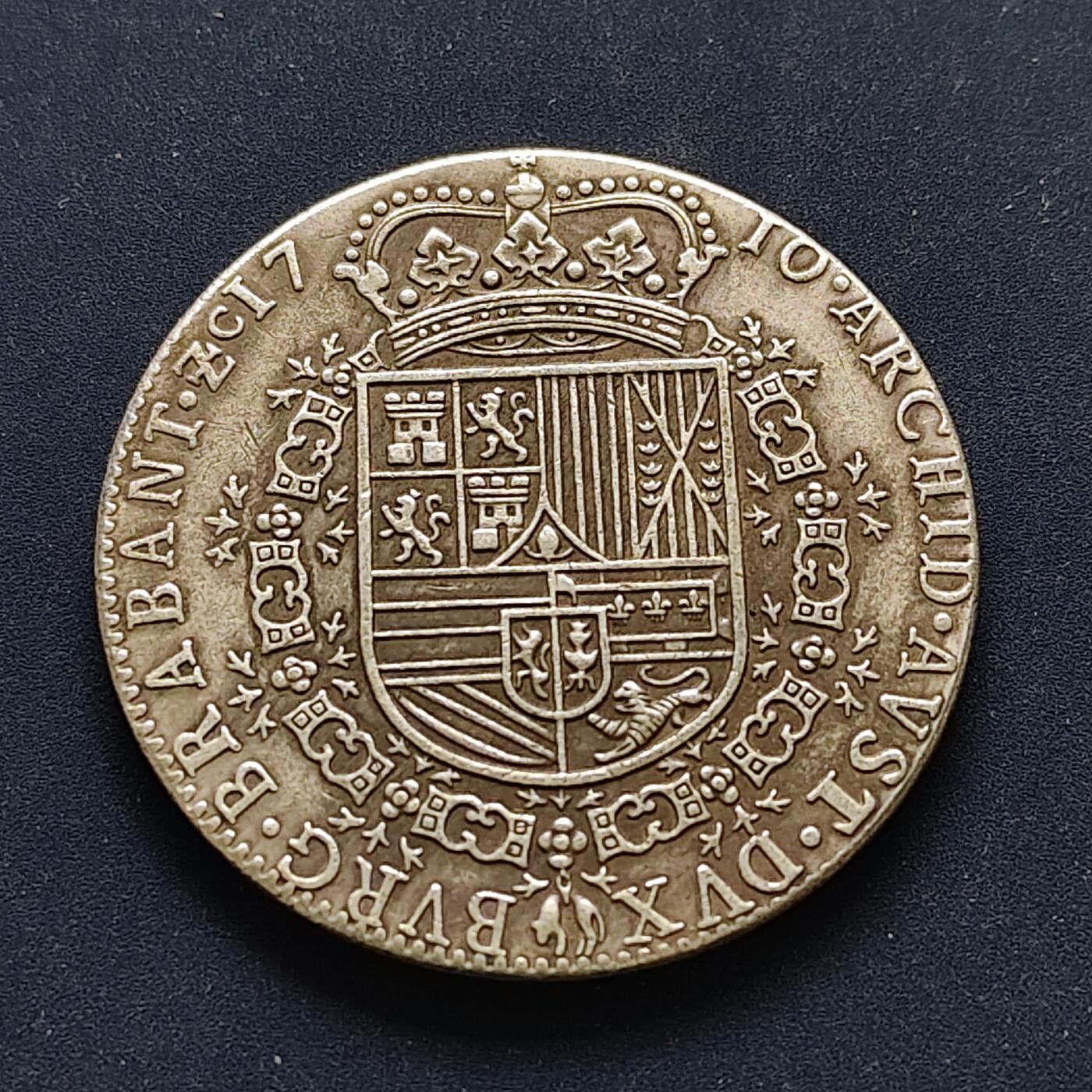 【全场包邮】纯粹捡漏拍496场-持续更新中 【纪念章】仿制西属尼德兰疑似布拉班特公国1710年1元纪念章