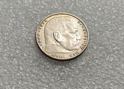 瓶子🏺第226期拍卖会 -  1937年德国兴登堡2马克银币