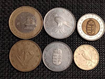 布加迪🐬～世界钱币(上海)🌾第 271 期 /  各国套币和散币 - 匈牙利🇭🇺 6枚套币