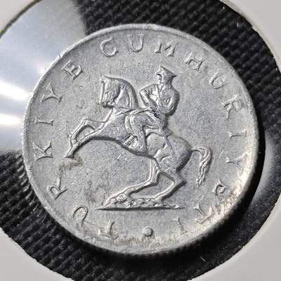 KK钱币收藏小铺  第388期  2月预留时间 周末发货 -  土耳其5里拉